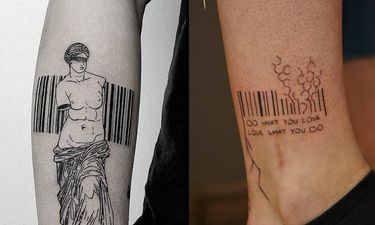 barcode tattoo designs