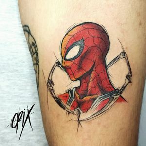 #RogerioOpix #OpixTattoo #nerd #geek #homemaranha #spiderman #marvel #comics #quadrinhos #movies #filmes #colorida #colorfull