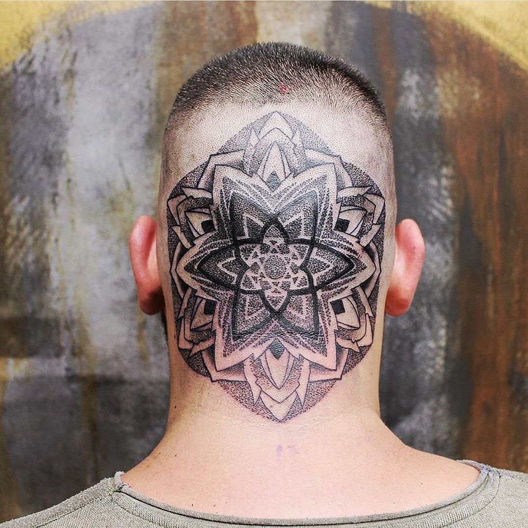 Sacred Geometry by Evan Beers Kalamazoo Ink Tattoo Shop Portage MI  r tattoos