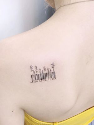 Barcode tattoo by brosinktattoos #brosinktattoos #barcodetattoo #barcode #lines #linework