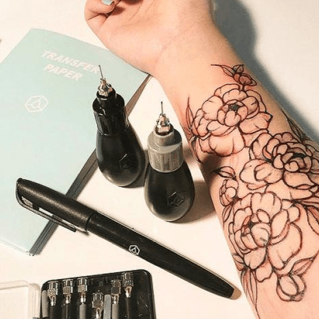 Easyink Freehand Temporary Tattoo Ink SUPER DARK INK Fruit  Etsy UK
