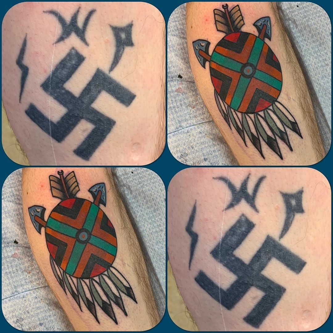 nazi swastika tattoos