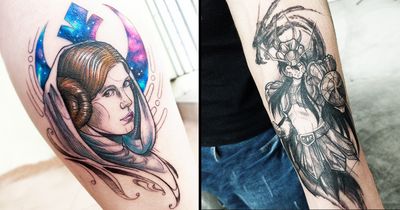 20 Tatuagens Nerd Viciantes Do Designer Rogério Opix