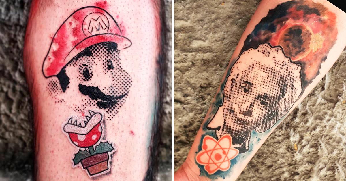 14 Tatuagens Inspiradoras Com o Estilo Do Artista Rodrigo Dicheti