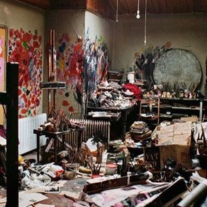 Francis Bacon's art studio #FrancisBacon