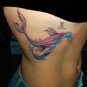 #ElviraBono #tatuadorasdobrasil #aquarela #watercolor #baleia #whale