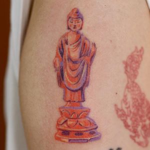 Buddha tattoo by 1sle tattoo #1sletattoo #buddhisttattoo #buddhatattoo #buddhism #buddha