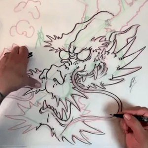 Bill Canales' dragon tutorial