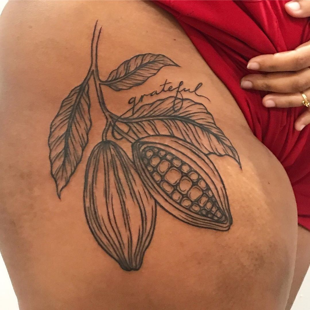 Cacao Pods by Ariel at Twilight Tattoo in Minneapolis, MN : r/tattoos