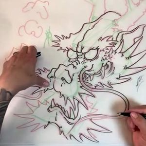 Bill Canales' dragon tutorial
