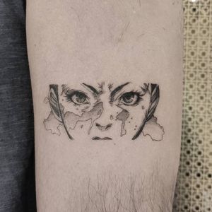 Kill Bill anime tattoo by Yokai Hermit #YokaiHermit #anime #manga #fineline #illustrative #japaneseinfluenced #killbill #orenishii