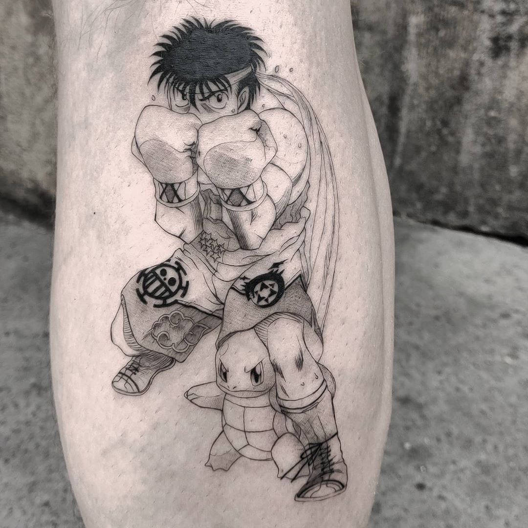 Anime tattoos by James Tran on Instagram From never doing any Food Wars  tattoos to making two Soma Yukihira Needles by emallaofficial