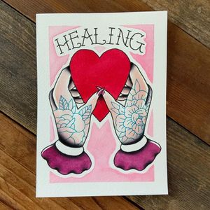 tattoo flash by chateff #chateff #stillnotaskingforit #healing #heart