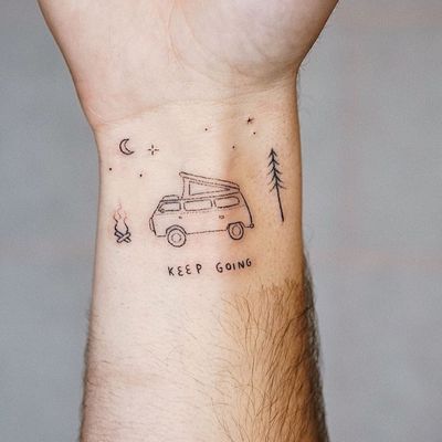 Explore the 2 Best Travel Tattoo Ideas (August 2020) • Tattoodo