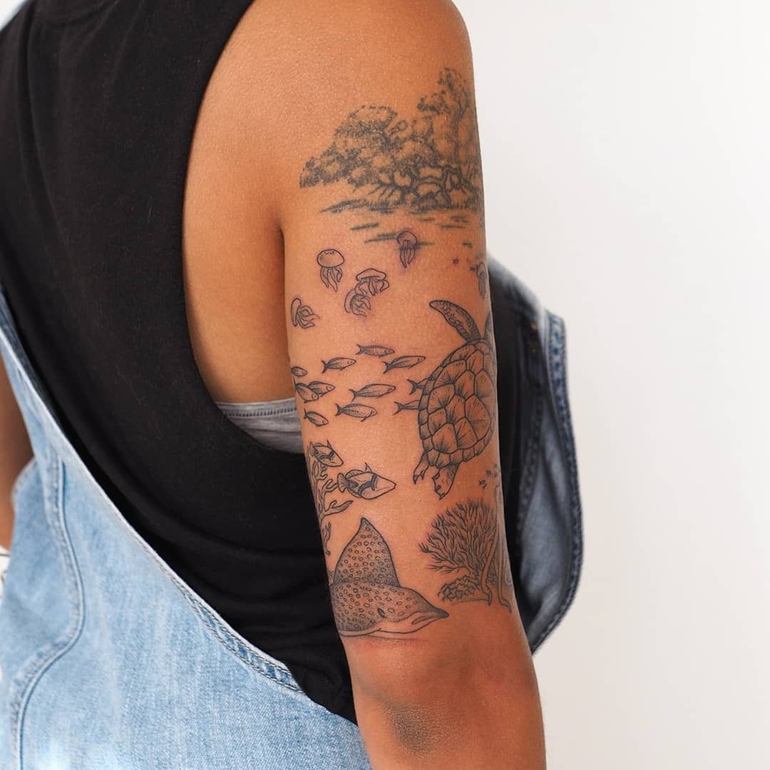 160 Beautiful Ocean Tattoos Ideas With Meanings 2023  TattoosBoyGirl