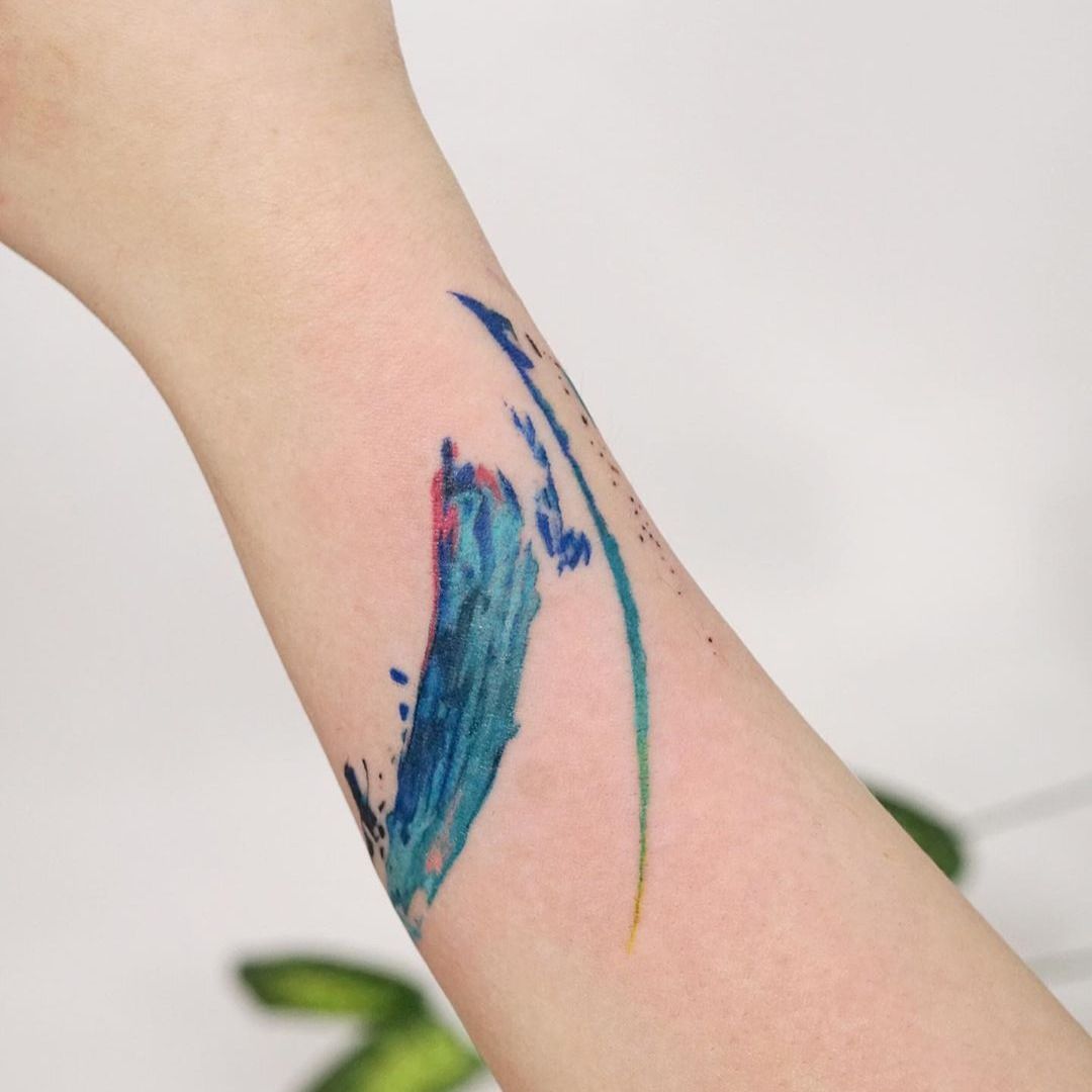 Watercolor tattoos | Hart & Huntington Tattoo Co. Nashville