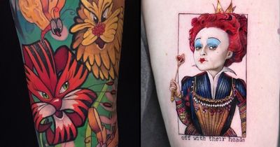 20 Charming Alice in Wonderland Tattoos