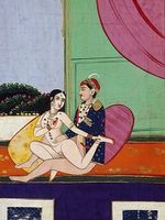 Northern Indian erotic painting
