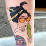 Shunga tattoo by Sara Ruiz #SaraRuiz #shungatattoo #shunga #erotictattoo #erotic #nsfw #japanesetattoo #japaneseinspired