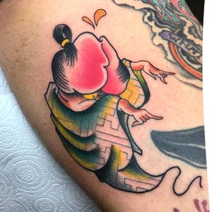 Shunga tattoo by Sergi Avila Juan #SergiAvilaJuan #shungatattoo #shunga #erotictattoo #erotic #nsfw #japanesetattoo #japaneseinspired