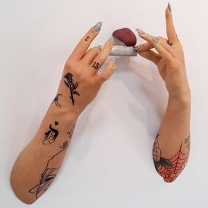 Hyperrealist sculpture by Sergio Garcia #SergioGarcia #tattooart 
