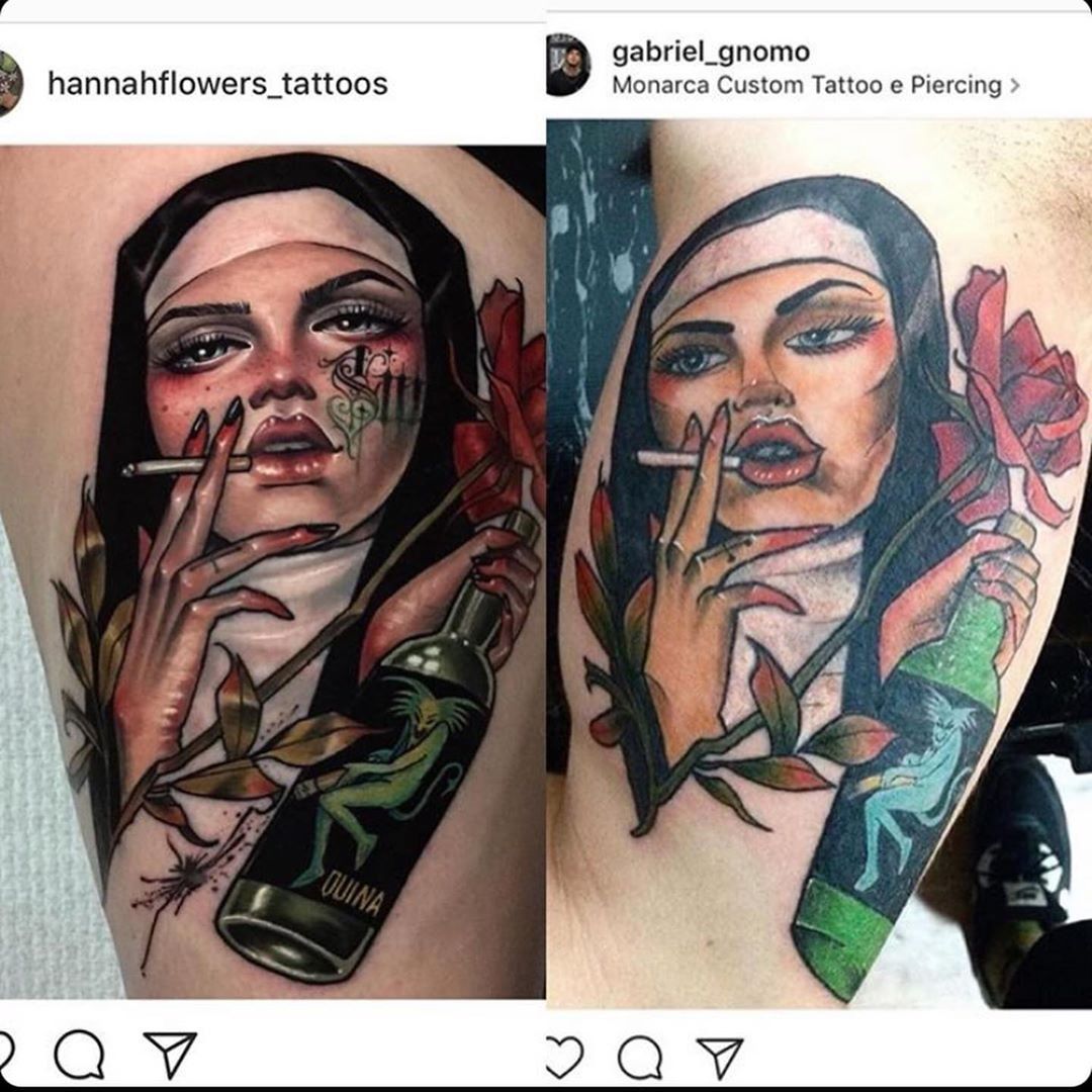Can tattoo artists copy another tattoo