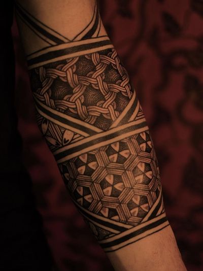 Tattoo by Jaya Suartika aka Jayaism #JayaSuartika #Jayaism #patternwork #pattern #tribal #ornamental #blackwork 