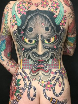 Japanese tattoo by Alex Reinke aka Horikitsune #AlexReinke #Horikitsune #japanesetattoo #irezumi #horimono #hannya