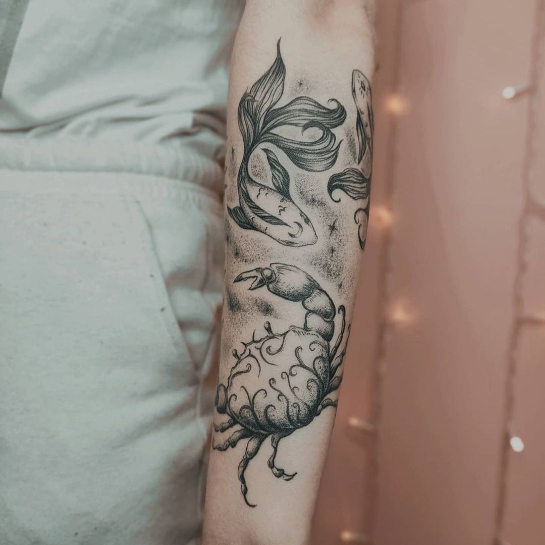 Pin on Aries And Gemini Combined Tattoos