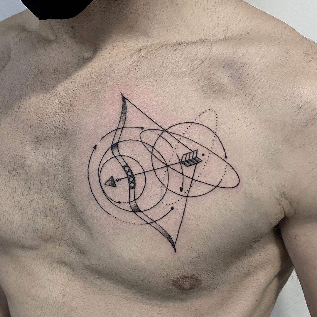 Top 92+ about male sagittarius tattoo design latest - in.daotaonec