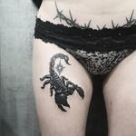Scorpio tattoo by snuka.tattoo #snukatattoo #scorpio #zodiac #astrology #horoscope