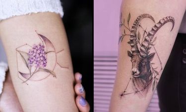 aries zodiac tattoo designs for men