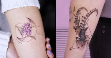 Looking To The Stars With Zodiac Tattoos