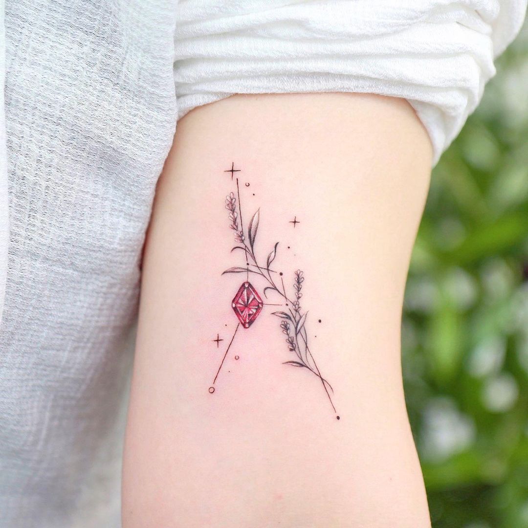 Scorpio constellation with the  Abbie Wayte Tattoo  Facebook