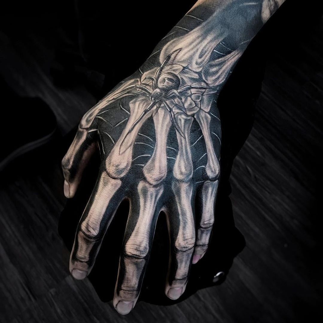 Top 73 Skeleton Hand Tattoo Ideas 2021 Inspiration Guide  Skeleton hand  tattoo Skeleton tattoos Bone hand tattoo