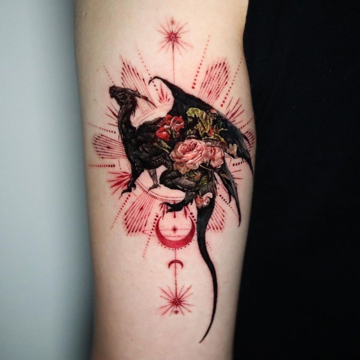 Tattoo uploaded by Anatta Vela • Dragon tattoo by Eunb.tt #Eunbtt # ...