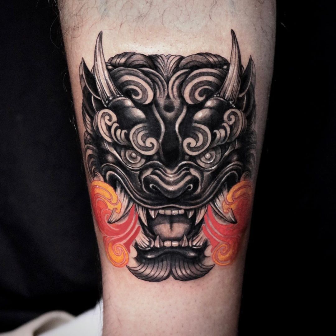1297 Chinese Lion Tattoo Images Stock Photos  Vectors  Shutterstock