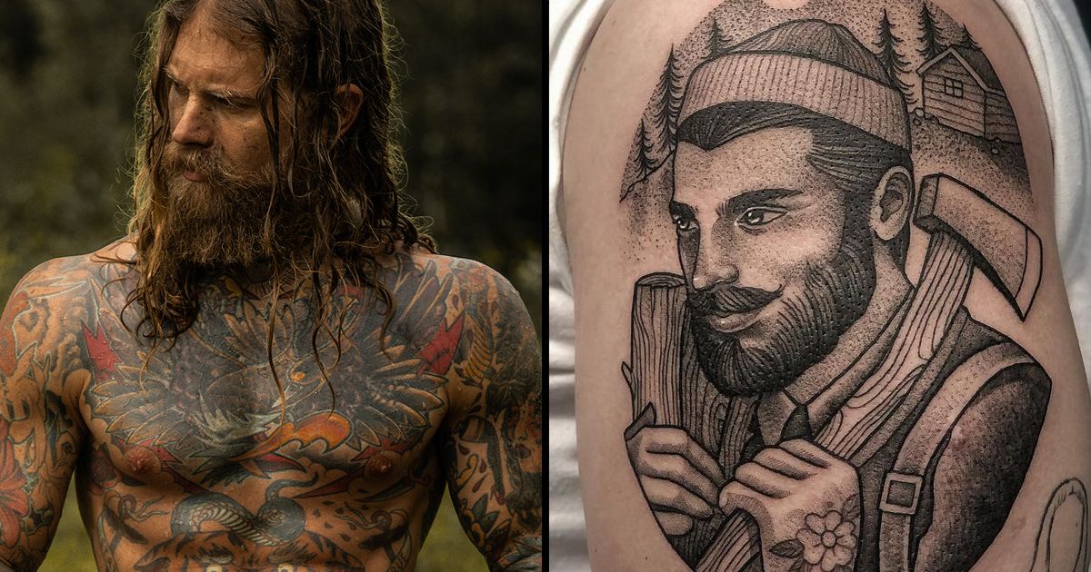 20 Robust Lumberjack Tattoos  Tattoodo