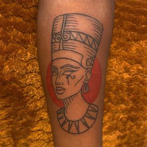Nefertiti tattoo by roxann8roxann #roxann8roxann #nefertiti #pharaoh #Egyptiantattoos #egyptian #egypt #ancient #esoteric #history 