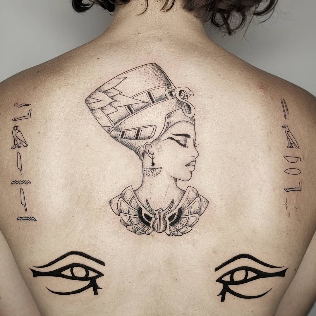  Egyptian Tattoos  Psycho Doll Tattoo Studio Majorca