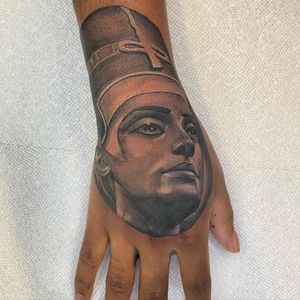 Egyptian tattoo by tonyrazttattoo #tonyraztattoo #Egyptiantattoos #egyptian #egypt #ancient #esoteric #history #handtattoo 