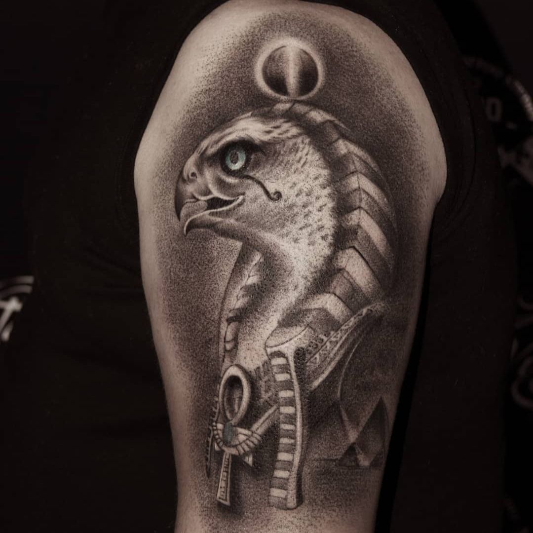 Egyptian Tattoo Sleeve Design