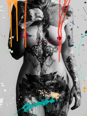 Photography by Sud aka Shot by Sud - Model: mr.s lovely ink #Sud #ShotbySud #tattoophotography #tattoomodel #tattooart