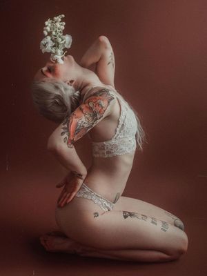 Photography by Sud aka Shot by Sud - Model: Carmen Helle  #Sud #ShotbySud #tattoophotography #tattoomodel #tattooart