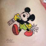 Mickey Mouse tattoo by isabel de matos #isabeldematos #mickeymouse #mickey #disneytattoo #disney #waltdisney