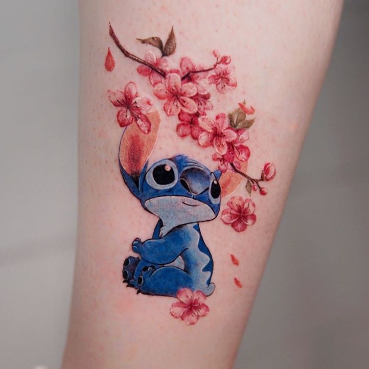 Stitch and Angel Couples Tattoo  Girlfriend tattoos Cute matching tattoos  Couples tattoo des  Girlfriend tattoos Couples tattoo designs Disney  couple tattoos