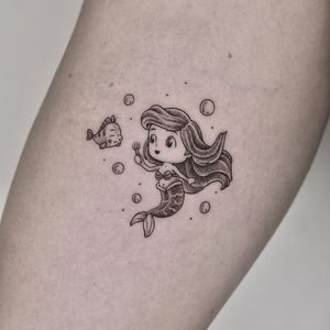 Tattoo uploaded by Tattoodo • Cinderella tattoo by Prrincesslena.ink # ...