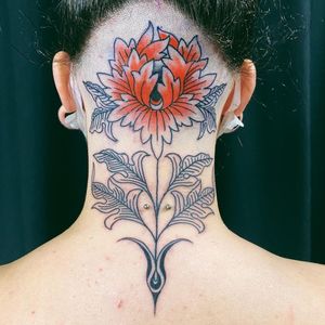 Tattoo by Ciara Havishya #CiaraHavishya #peony #flower #pattern #ornamental #floral #nature #plant