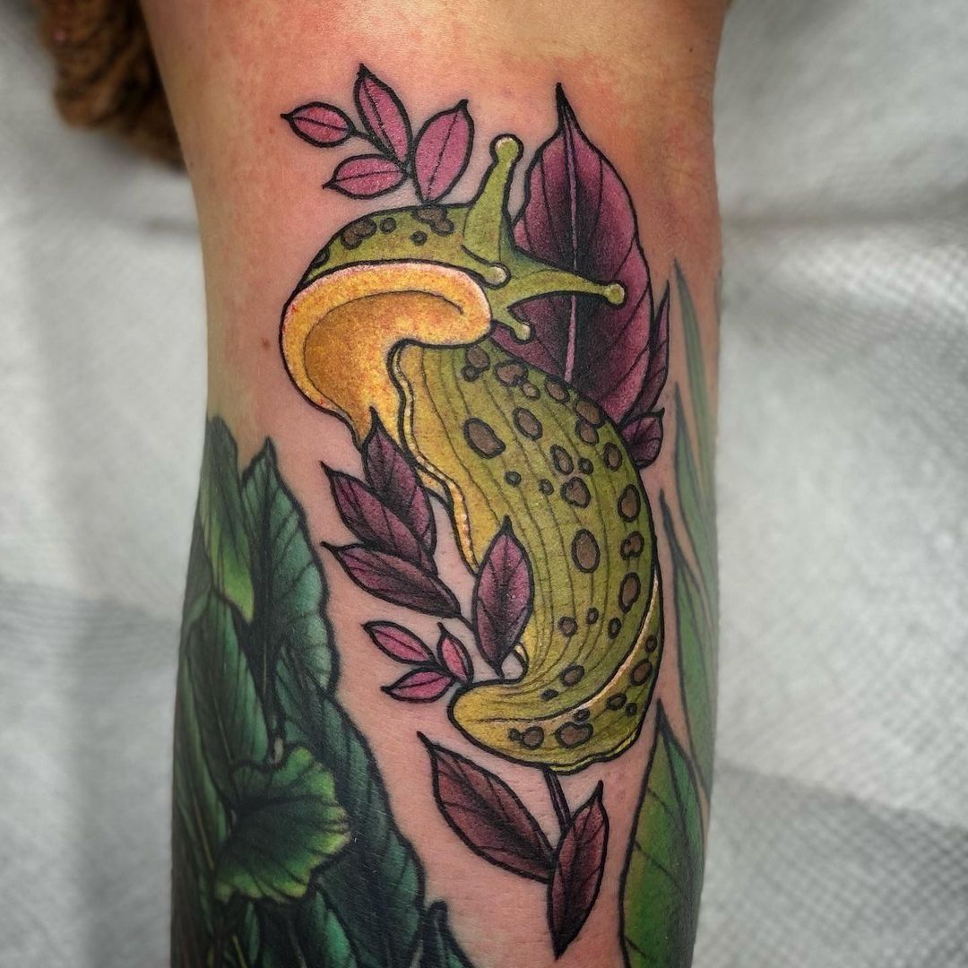  Banana Slug flash by Lex   Kelowna Tattoo Collective  Facebook