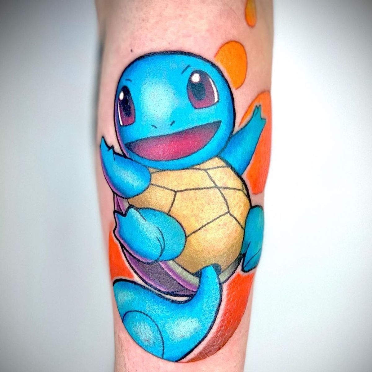 Tattoo uploaded by Justine Morrow • Squirtle tattoo by Chris Morris # ...
